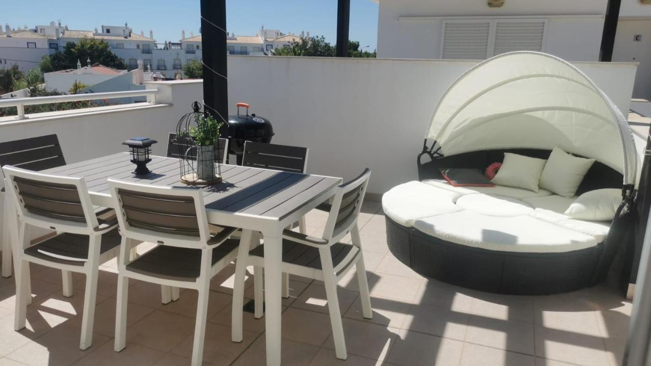 Apartamento Com Terraco Cabanas De Tavira Luaran gambar